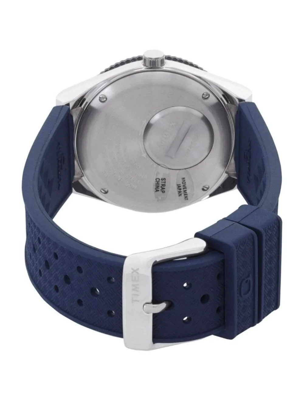 NWT Timex Q Quartz Blue Dial Pepsi Bezel Men's Watch TW2V32100